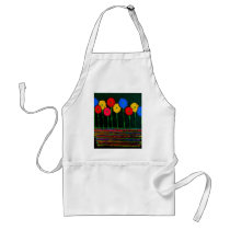 Balloons and Flowers aprons by INTHEPRESENT Balloons and Flowers aprons