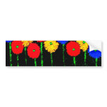 Balloons and Flowers bumper stickers