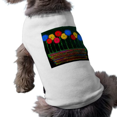 Balloons and Flowers Pet Tee by INTHEPRESENT