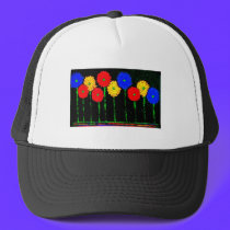 Balloons and Flowers hats