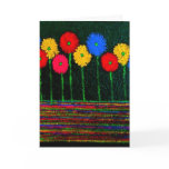 Balloons and Flowers Invitation Card
