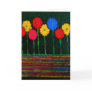 Balloons and Flowers Invitation Card