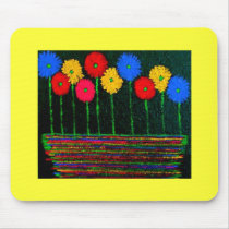 Balloons and Flowers mousepads