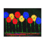 Balloons and Flowers Sweet Sixteen Save the Date Postcard