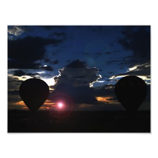Balloon's at Dusk photoenlargement