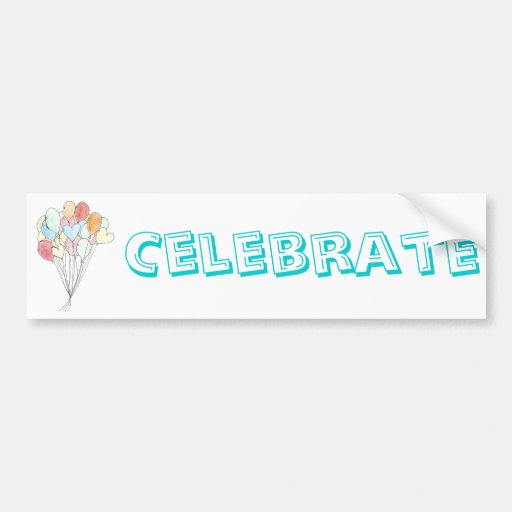 Balloons Bumper Stickers