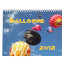 Balloons Calendar 2012