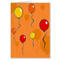 Balloons cards