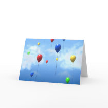 Balloons cards