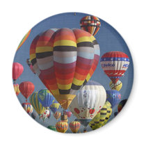 BALLOONS HANGING by SHARON SHARPE magnets