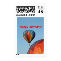 Balloons, Happy Birthday, 2 generic Stamp