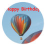 Balloons, Happy Birthday, 2 generic Sticker