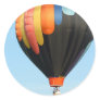 Balloons, happy birthday dad! round stickers