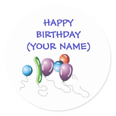 happy birthday balloons pictures. Balloons, HAPPY BIRTHDAY(YOUR