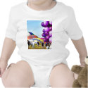 Balloons Hot Air Cluster John Ninomiya t-shirts by lifesphere Balloons Hot Air Cluster John Ninomiya t-shirts