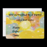 Balloons Party Invitation