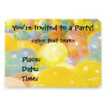 Balloons Party Invitation