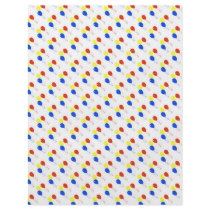 balloons pattern flyer design