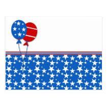 Balloons postcards