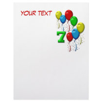 balloons seven years letterhead by fotowino balloons seven years letterhead