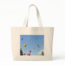 Balloons Sky Balloon Feastival Canvas Bag