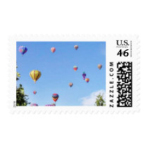 Balloons Sky Balloon Feastival Stamp