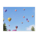 Balloons Sky Balloon Feastival Post Card