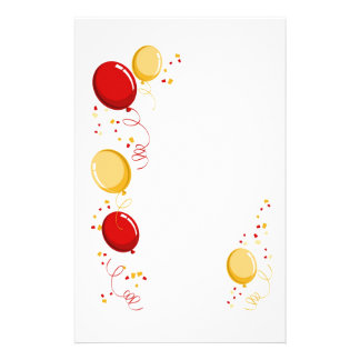 Balloon Stationery | Zazzle