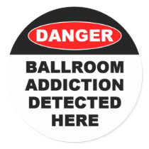 Ballroom Addictions Stickers by BallroomDangers Ballroom Addictions Stickers