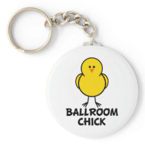 Ballroom Chick Keychain