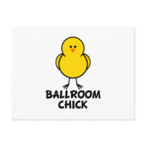 Ballroom Chick Postcard