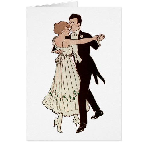 Ballroom Dancing Cards, Ballroom Dancing Card Templates, Postage ...