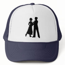 Ballroom Dance Mesh Hat