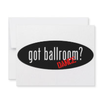Ballroom Dance Items – got ballroom Personalized Invitation