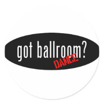 Ballroom Dance Items – got ballroom Round Stickers