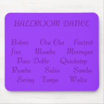 BALLROOM DANCE - mousepad