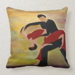 Ballroom Dancers throw pillow pillows