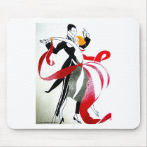 BALLROOM DANCING 2 BLACK AND WHITE/COLOR MOUSE PADS
