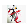 BALLROOM DANCING 2 BLACK AND WHITE/COLOR POSTCARD