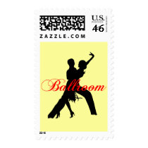 Ballroom Dancing 2 Postage Stamp