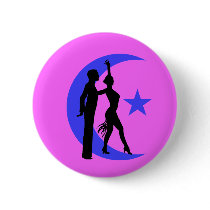 Ballroom Dancing Pinback Button