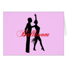Ballroom Dancing Cards