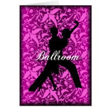 Ballroom Dancing Cards