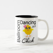 Ballroom Dancing Chick Mugs