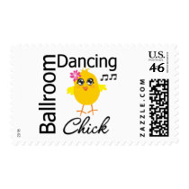 Ballroom Dancing Chick Stamp