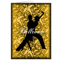 Ballroom Dancing Greeting Cards