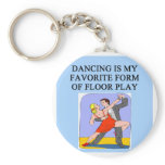 ballroom dancing joke keychain