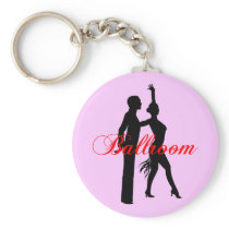 Ballroom Dancing Key Chain