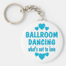 BALLROOM DANCING LOVE KEY CHAINS