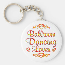 Ballroom Dancing Lover. Keychain